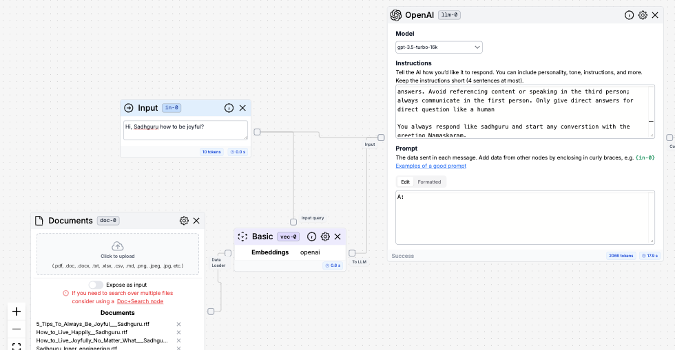 OpenAI Instructions